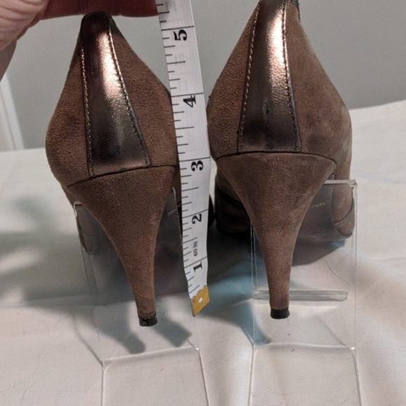Amalfi brown heels / pumps - Picture 6 of 7
